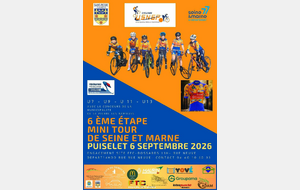 6éme Etape du mini tour de Seine et Marne